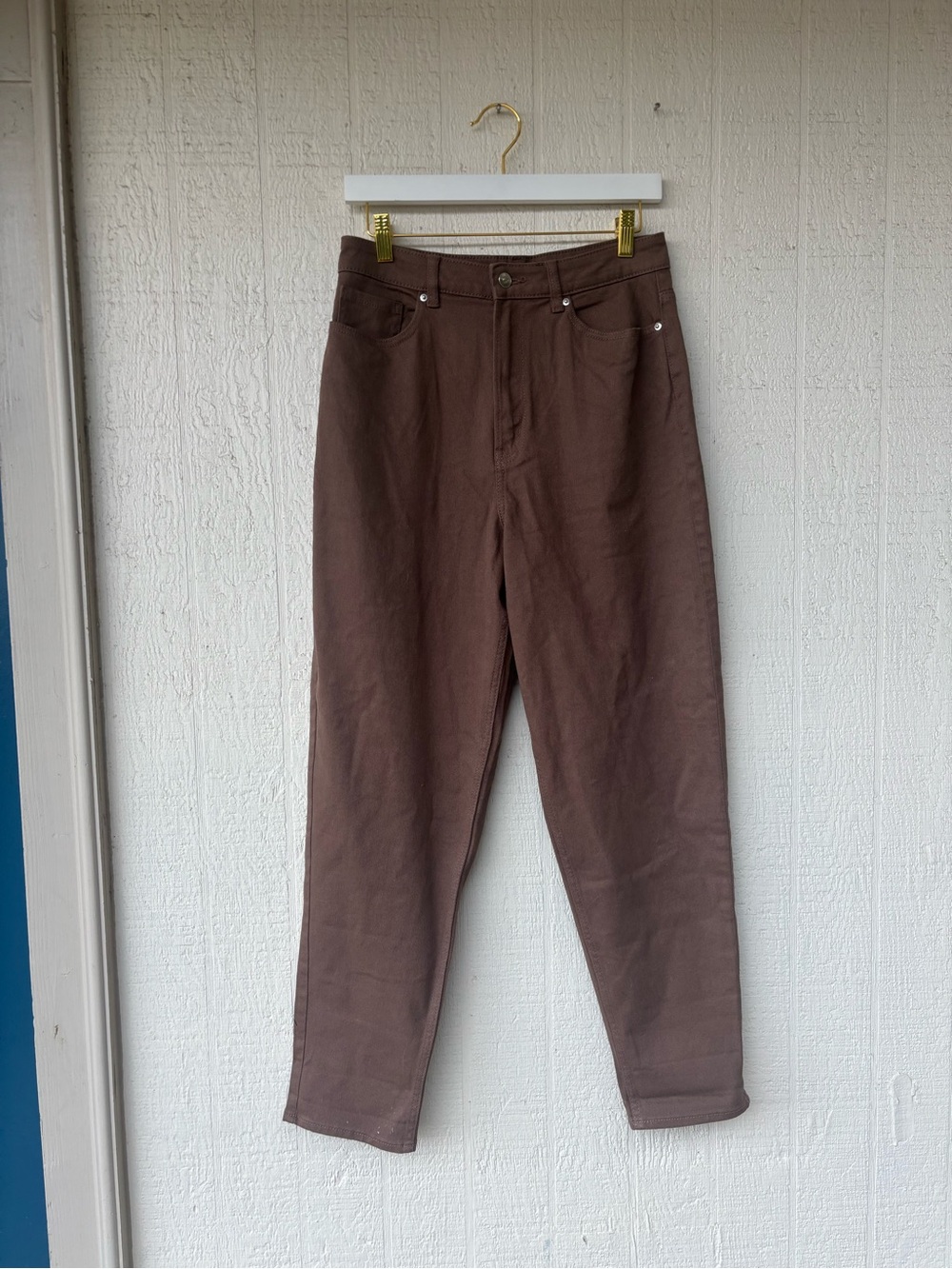 H&M Women's Brown Boyfriend Jeans